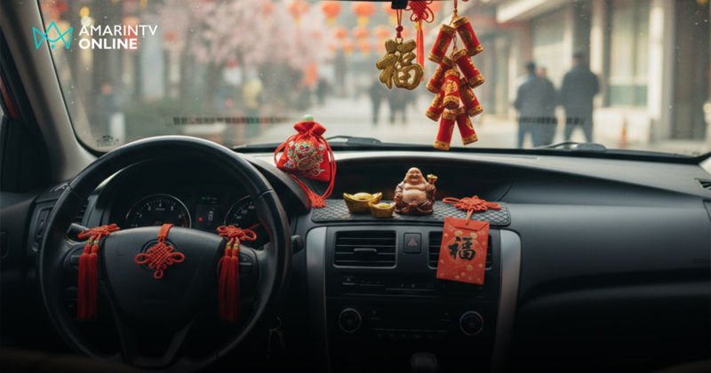 เปิดพิกัดไอเทมมงคลติดรถ เสริมเฮงรับตรุษจีน ขับขี่ปลอดภัย โชคลาภพุ่ง!