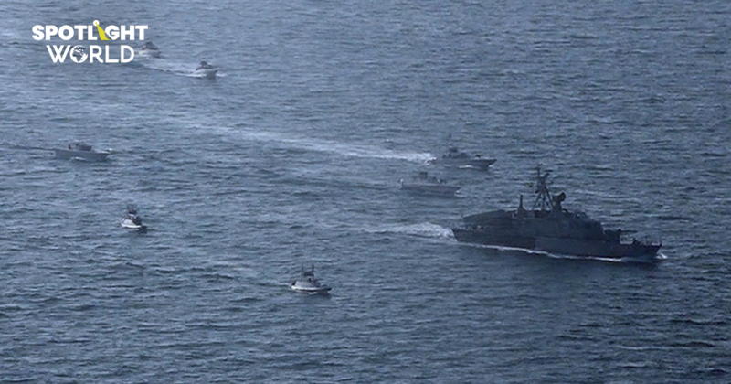 ทัพสหรัฐฯ ล้อมตะวันออกกลางเผื่อคุยไม่จบพร้อมรบทันที  อิหร่านซ้อมรบด่วน