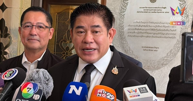 “ธรรมนัส” ยันยังไม่คุยหลังไมค์ “ภูมิใจไทย” ตั้งรัฐบาล