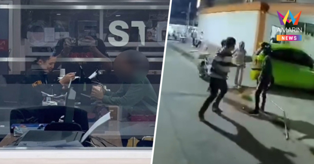 อุทานผิดชีวิตเปลี่ยน! ไรเดอร์พัทยาเจอแว้นย้อนศร เหล็กไล่ฟาดเจ็บตัวฟรี