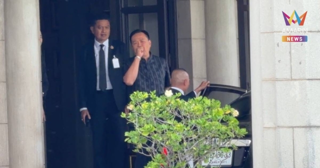 อนุทิน​ ทำท่าไอ -​ เจ็บคอ​ ไม่ให้สัม​ภาษณ์สื่อฯ​ปมชายแดนไทย​-กัมพูชา​