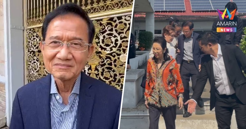 "สมชาย"ควง"เจ๊แดง"เยี่ยม"ทักษิณ"ครั้งที่ 41"บอกไม่ได้ฝากอะไร