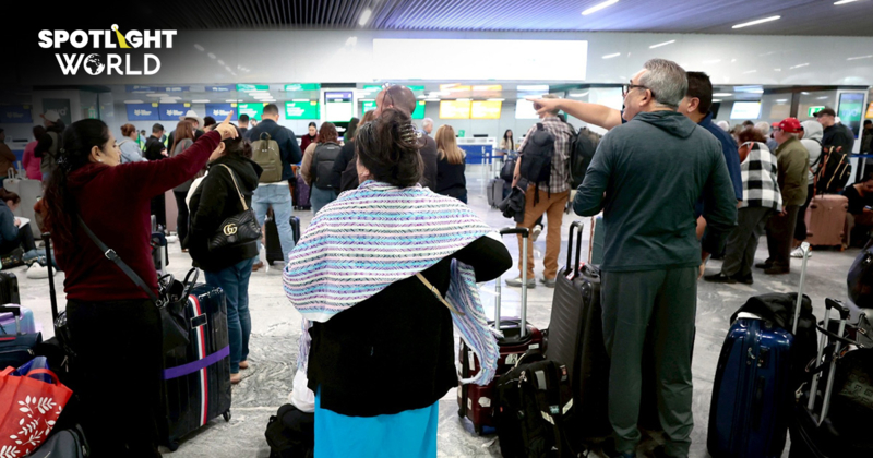 5,000 เที่ยวบินในสหรัฐฯ ชะงัก เหตุหิมะถล่มชายฝั่งตะวันตก