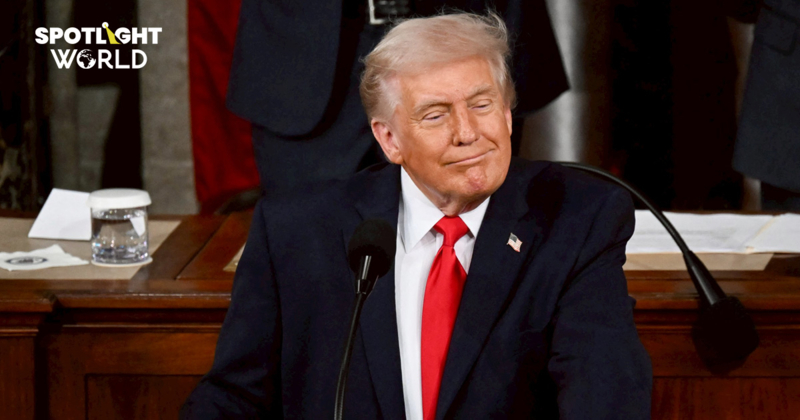 ทรัมป์แถลงนโยบายประจำปี โวอเมริกากลับมาแล้ว  ยันเดินหน้ากำแพงภาษีต่อ