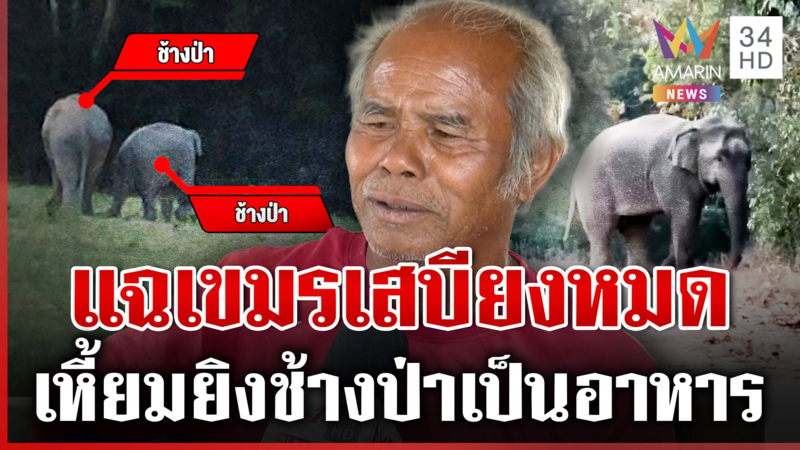 เขมรไม่ละอายบาป! พรานลากไส้ความเหี้ยมทหารชายแดน