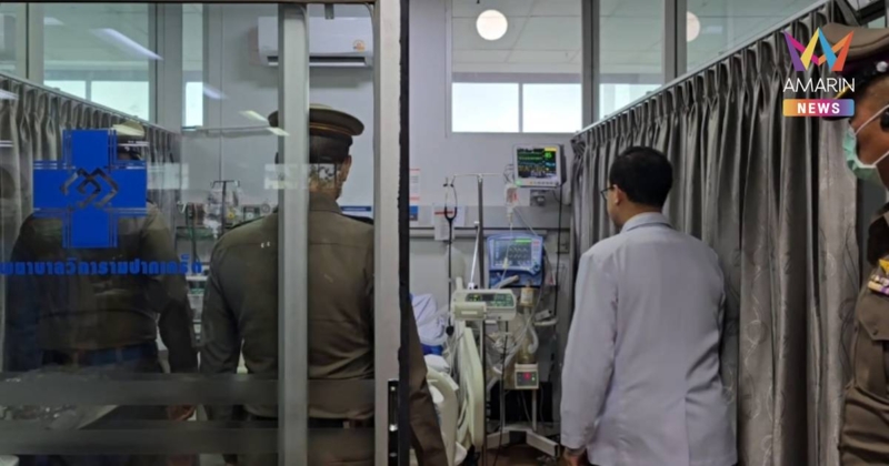 ผบช.ภ.1 ยี่ยมชายวัย 53 ปี ถูก “เสือ ดุสิต” รุมกระทืบ ยังอยู่ในไอซียู
