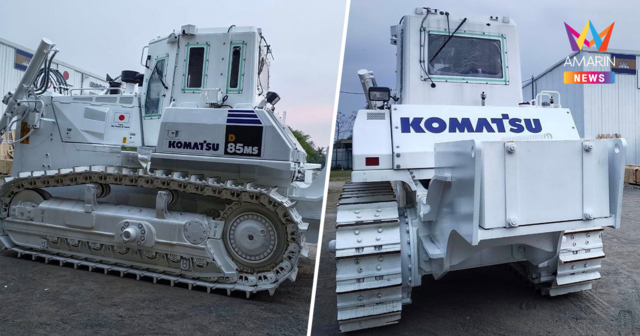 เฮง รัตนา ปลื้ม รัฐบาลญี่ปุ่น มอบเครื่องเก็บกู้ทุ่นระเบิดรุ่นใหม่ให้