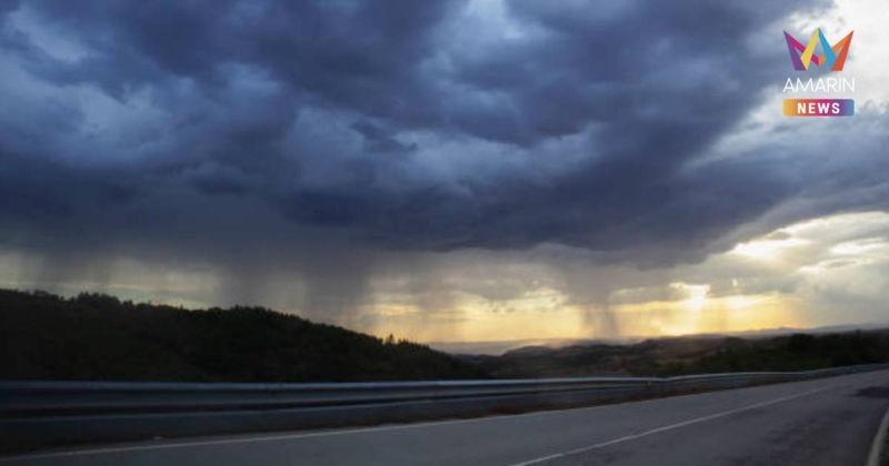 กรมอุตุนิยมวิทยา เตือน พายุฤดูร้อนบริเวณประเทศไทยตอนบน 3-6 มี.ค. 2569