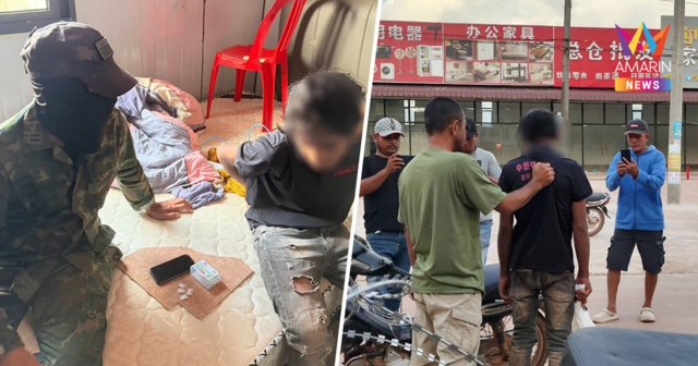 จับคาลวดหนาม! หัวขโมยกัมพูชาสายดีด ปีนลวดหนามหวังลักทรัพย์