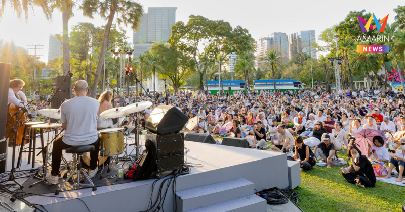ปิดฉาก "ดนตรีในสวน ครั้งที่ 33" สุดยิ่งใหญ่ ประทับใจผู้ชมไทย-ต่างชาติ