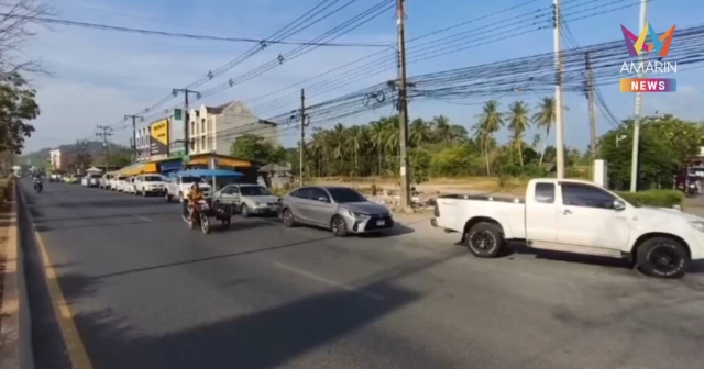 ชาวสตูล แห่เติมน้ำมันตั้งแต่ตี 4 หวั่นน้ำมันหมดประเทศ