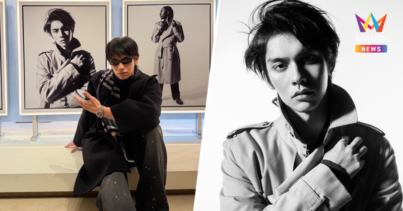 "ไบร์ท วชิรวิชญ์" หล่อขึ้นเฟรมแคมเปญระดับโลก ฉลอง 170 ปี Burberry