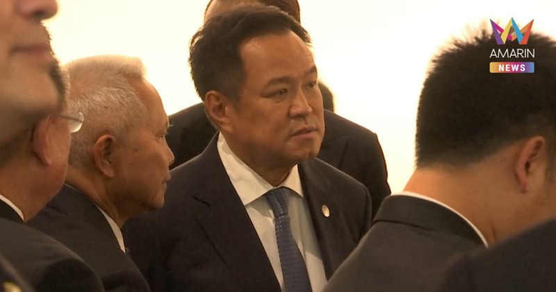 "อนุทิน" ยิ้มหลังถามมีชื่อ "โสภณ" นั่ง ปธ.สภาฯ บอกทุกคนมีความเหมาะสม