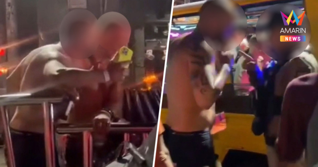 หนุ่มต่างชาติกร่าง ทำร้ายนักท่องเที่ยวสูงวัย หลังเถียงปมตะวันออกกลาง