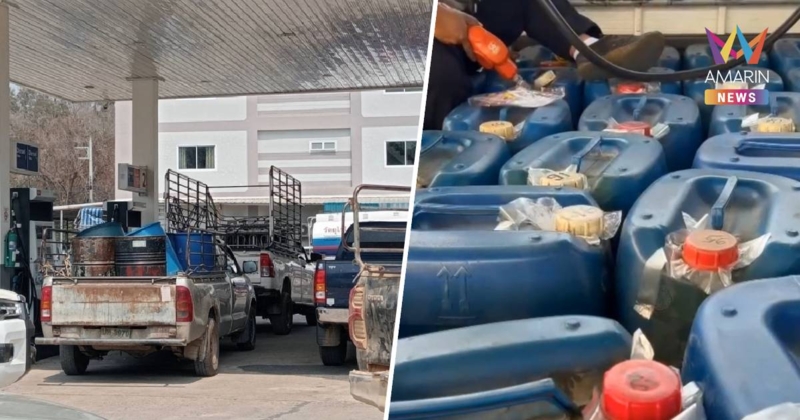 ปั๊มรายย่อยแม่สะเรียง ปรับขึ้นราคาน้ำมันหลังราคาหน้าคลังปรับตัวสูง