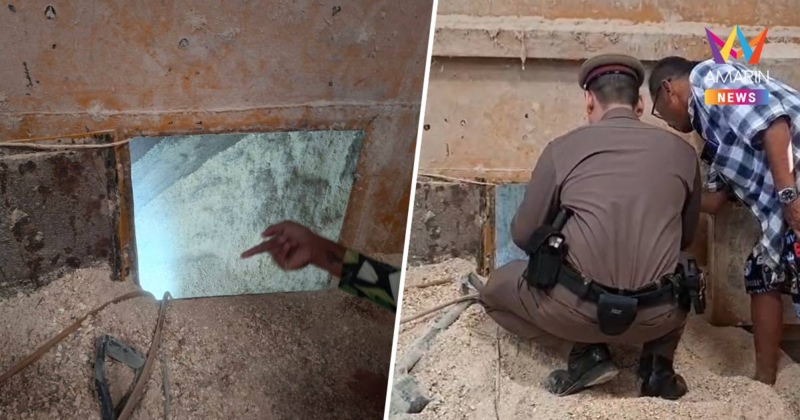 สยอง!หนุ่มรับเหมาทำงานวันแรกพลัดตกเครื่องถังเก็บแป้งดับ