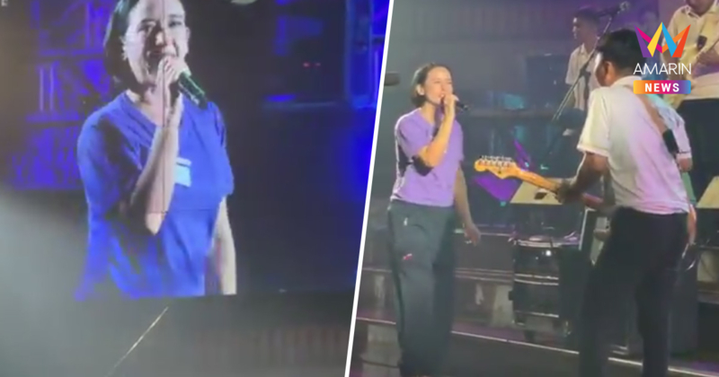 แห่แชร์คลิป "ปุ๊กกี้ ปริศนา" นักร้องยุค 90 หวนคืนเวทีปะทะ "เสก โลโซ"