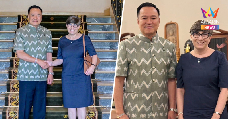 "อนุทิน" ยันไร้ดีลซื้อน้ำมัน หลังถกทูตออสเตรเลีย เร่งแก้ปมนำเข้านมผง