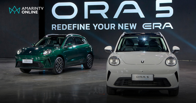 GWM ORA 5 เปิดตัวครั้งแรกในไทย! รถ SUV ใหม่เลือกได้ทั้ง HEV และ EV
