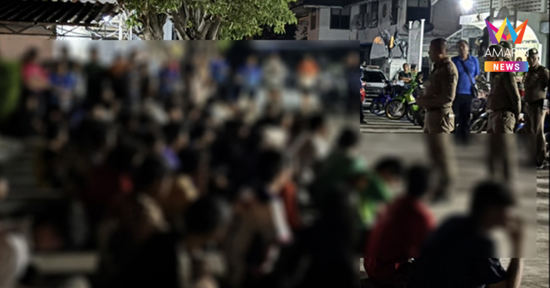 รวบแว๊น 36 คัน ซิ่งสนั่นทางหลวงหมายเลข3454 คะนองไม่สนวิกฤตน้ำมัน