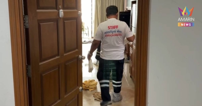เพื่อนบ้านทนไม่ไหว! แจ้งตำรวจงัดห้อง ผงะศพต่างชาติเปลือยกายดับอนาถ