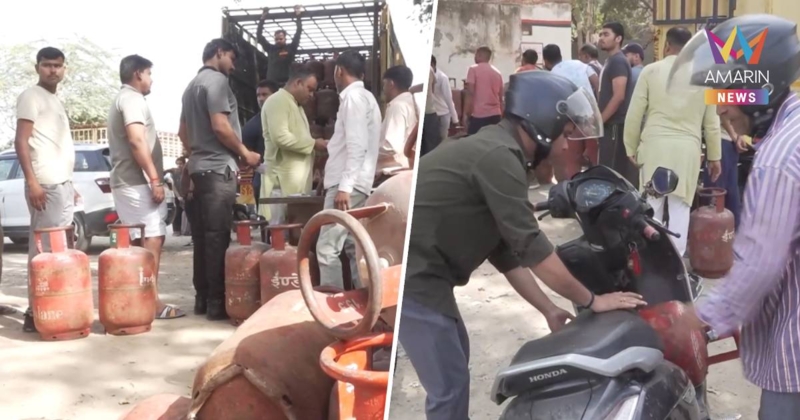 อินเดียระส่ำ! ประชากรแห่กักตุน "ก๊าซหุงต้ม"