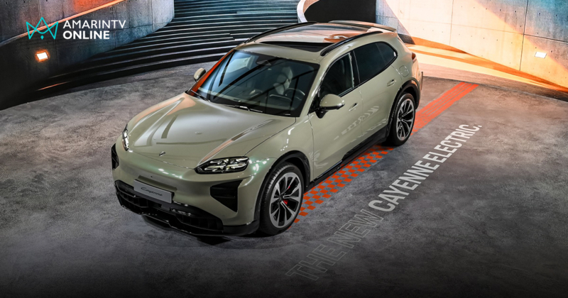 ปอร์เช่ เปิดตัว Cayenne Turbo Electric ครั้งแรกในอาเซียนที่ Motor Show