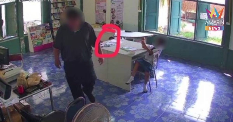 ยายร้อง! หลานชายวัย 9 ขวบ ถูกครูบ้องหู จนตกเก้าอี้