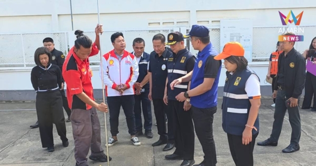 ผู้ว่าฯกาฬสินธุ์ ลุยตรวจสอบปั๊มน้ำมันเกือบทุกค่ายไม่พบการกักตุน