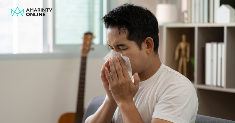 คัดจมูกเรื้อรัง ได้กลิ่นลดลง สัญญาณเตือน “ริดสีดวงจมูก”