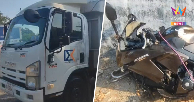 ล่า "สุพจน์" โชเฟอร์หกล้อทมิฬ เบียดรถตำรวจล้มทับดับ 1 เจ็บ 1