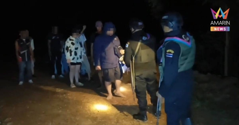 รวบ 11 คนไทยลักลอบข้ามแดน หลังถูกหลอกทำงานในออนไลน์ รายได้ดี