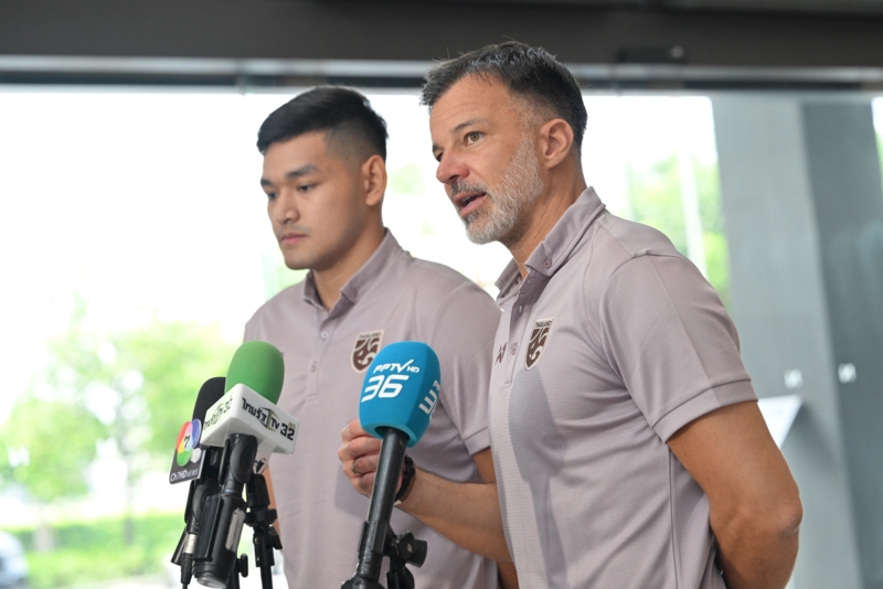 "ทีมชาติไทย" รายงานตัว "ฮัดสัน" เชื่อมั่นแข้ง ก่อนดวลเติร์กฯคัดเอเชีย