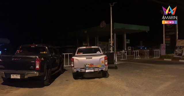 ตาสุรินทร์สู้ชีวิต! ตื่นตี 2 หิ้วแกลลอนจอดรอคิวปั๊มน้ำมันยาวเหยียด