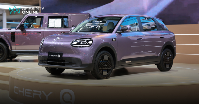 เปิดตัว Chery Q รถไฟฟ้ารุ่นใหม่และ Chery V23 สีใหม่ในงานมอเตอร์โชว์