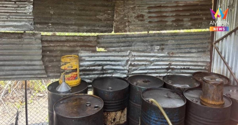 ธพ.จับมือ DSIบุกสระบุรี!ค้น3จุดอำเภอเสาไห้ พบกักตุนน้ำมัน40,000ลิตร