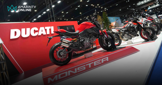 ดูคาติ ฉลอง 100 ปี เปิดตัว New Monster+ ในงาน Motor Show 2026