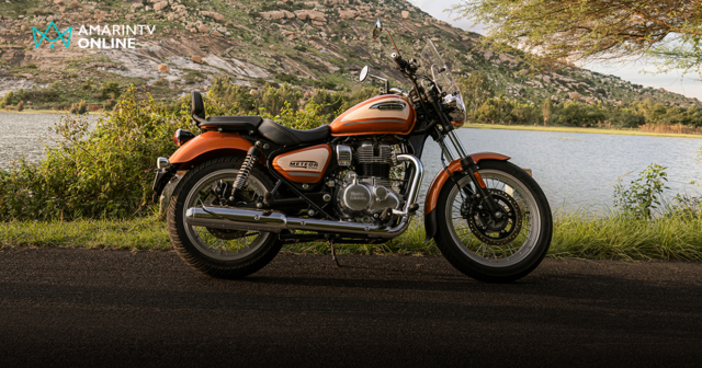 Meteor 350 ‘Sundowner Orange’ Special Edition ครั้งแรกที่ Motor Show