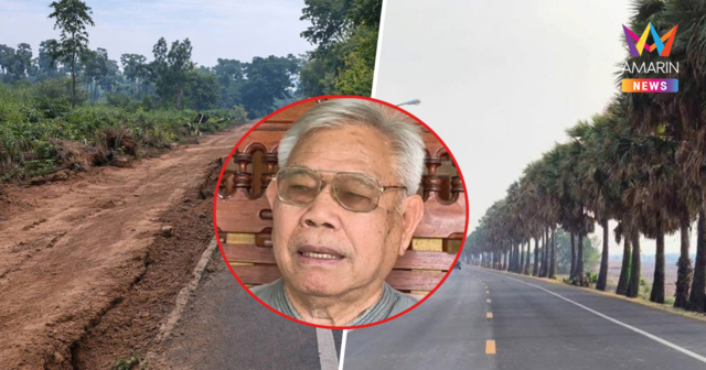 คนศรีสะเกษเดือด! กรมทางหลวงลอบตัดต้นตาลดาบวิชัย ย่ำยีจิตใจชาวบ้าน