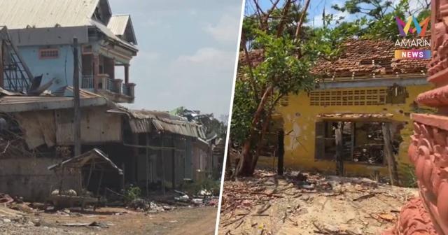 เปิดพื้นที่จริง! กองกำลังบูรพา พาสื่อเข้าบ้านหนองจาน หลังคุมได้ 100%