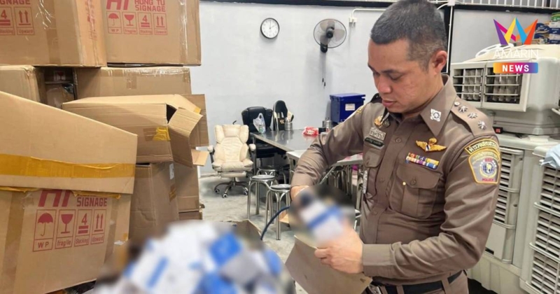 เช็กด่วนก่อนซื้อ!รวบคาโกดังย่านสมุทรสาครเครื่องวัดความดันปลอมยี่ห้อดัง