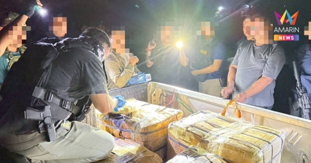 ทหาร-ตร.บุกสกัดยาบ้าล็อตใหญ่2ล้านเม็ด!รวบ2ผู้ต้องหาคาถนนเลียบโขง