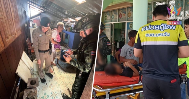 ฉก.ราชมนู รุดช่วยชาวไทย-เมียนมา บาดเจ็บจากการสู้รบ