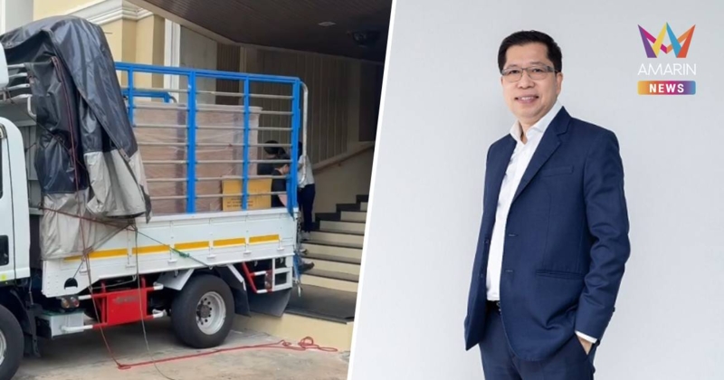 “สันติ ปิยะทัต” ขนของออกจากห้องทำงานทำเนียบ