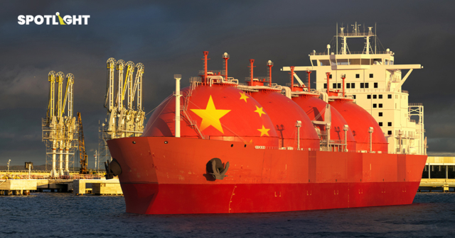 จีนรับลาภลอยศึกอิหร่าน ขายต่อLNGฟาดกำไรเหนาะๆ ปี69 ส่งมาไทยแล้ว5เที่ยว