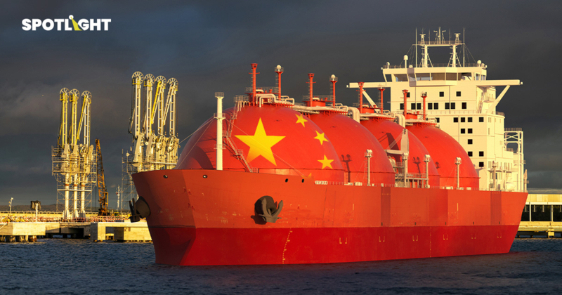 จีนรับลาภลอยศึกอิหร่าน ขายต่อLNGฟาดกำไรเหนาะๆ ปี69 ส่งมาไทยแล้ว5เที่ยว