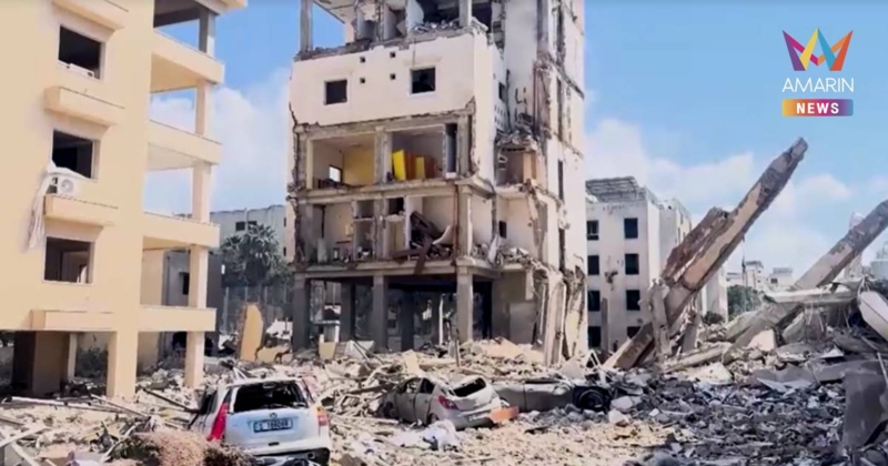 กระทรวงสาธารณสุขเลบานอน รายงาน ยอดเสียชีวิต 303 ราย บาดเจ็บ 1,150 ราย