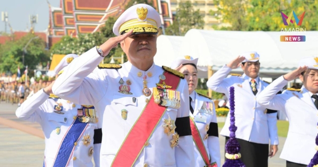 นายกฯ วางพานพุ่มดอกไม้ถวายราชสักการะปฐมบรมราชานุสรณ์ ร.1 วันจักรี 2569