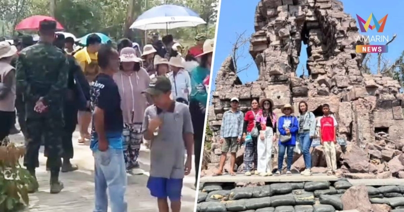 สงกรานต์สุรินทร์คึกคัก! นักท่องเที่ยวเนืองแน่นปราสาทตาควาย-เนิน 350