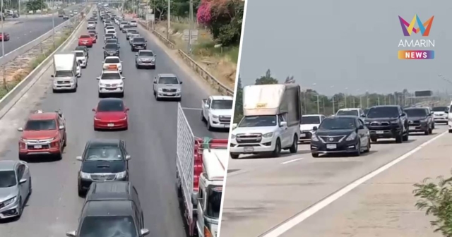 อีสานเริ่มไหลกลับ! มิตรภาพ-M6 โคราชรถแน่น แต่ยังคล่องตัว